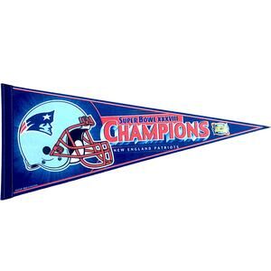 New England Patriots 2004 Super Bowl XXXVIII Champions Pennant - WinCraft